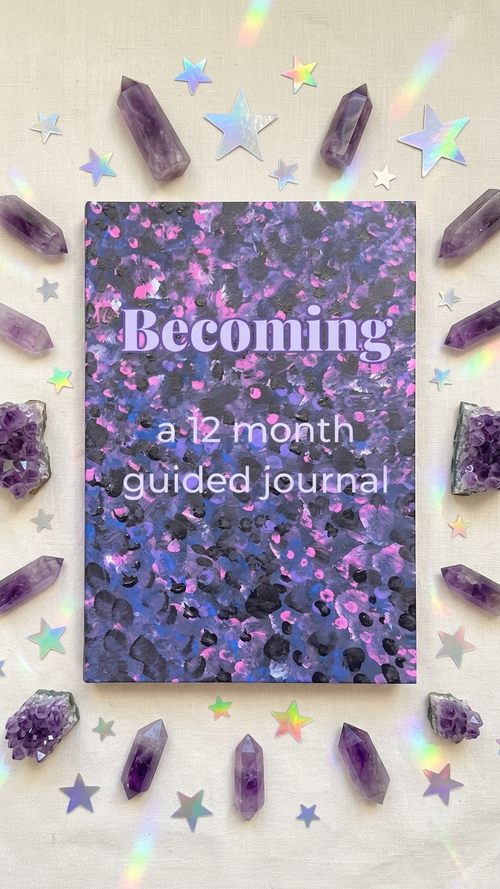 Becoming: A 12-Month Guided Journal
