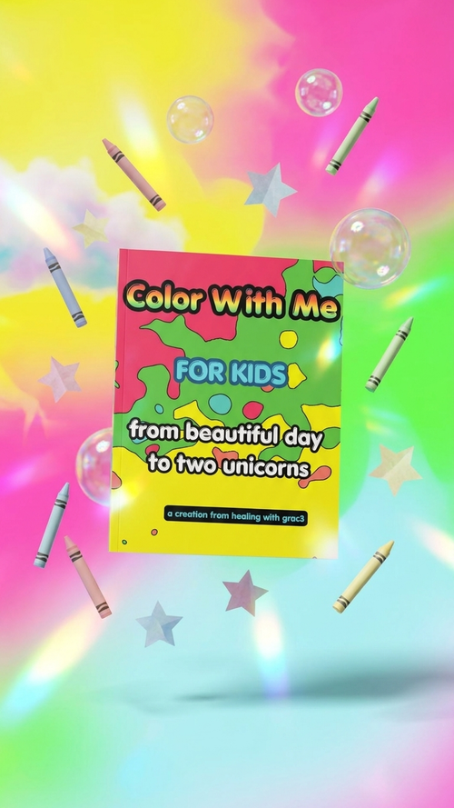 Color With Me for Kids: From Beautiful Day to Two Unicorns